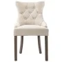 Dining chairs, 2 units, beige fabric by vidaXL, dining chairs - Ref: Foro24-287945, Price: 359,29 €, Discount: %