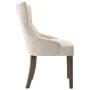 Dining chairs, 2 units, beige fabric by vidaXL, dining chairs - Ref: Foro24-287945, Price: 359,29 €, Discount: %