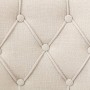 Sillas de comedor 2 unidades de tela beige de vidaXL, Sillas de comedor - Ref: Foro24-287945, Precio: 392,79 €, Descuento: %
