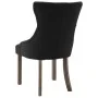 Sillas de comedor 2 unidades de tela negras de vidaXL, Sillas de comedor - Ref: Foro24-287942, Precio: 307,70 €, Descuento: %