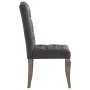 Esszimmerstühle, 2 Einheiten, grauer Stoff in Leinenoptik von vidaXL, Essstühle - Ref: Foro24-287948, Preis: 251,40 €, Rabatt: %
