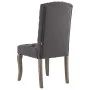 Esszimmerstühle, 2 Einheiten, grauer Stoff in Leinenoptik von vidaXL, Essstühle - Ref: Foro24-287948, Preis: 251,40 €, Rabatt: %