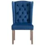 Esszimmerstuhl aus blauem Samt von vidaXL, Essstühle - Ref: Foro24-287950, Preis: 193,27 €, Rabatt: %