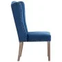 Esszimmerstuhl aus blauem Samt von vidaXL, Essstühle - Ref: Foro24-287950, Preis: 193,27 €, Rabatt: %