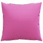 Cojines Esparcidos Liso 4 pcs Rosa 60 x 60 cm Tela de poliéster en Decoración | Comprar online en Foru.es