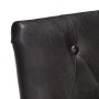 Sillas de comedor 2 unidades cuero auténtico de cabra negro de vidaXL, Sillas de comedor - Ref: Foro24-288290, Precio: 346,53...