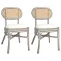 Sillas de comedor 2 unidades lino gris de vidaXL, Sillas de comedor - Ref: Foro24-325479, Precio: 179,41 €, Descuento: %