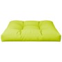 Cojín para sofá de palets de tela verde claro 80x80x12 cm en Decoración | Comprar online en Foru.es