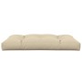 Cojín para sofá de palets de tela beige 120x80x12 cm en Decoración | Comprar online en Foru.es