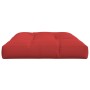 Cojín para sofá de palets de tela rojo 120x80x12 cm en Decoración | Comprar online en Foru.es