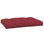 Cojín para muebles de palets tela rojo tinto 120x80x12 cm en Decoración | Comprar online en Foru.es