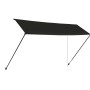 Toldo retráctil con LED gris antracita 400x150 cm de vidaXL, Toldos - Ref: Foro24-145920, Precio: 74,22 €, Descuento: %