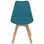 Dining chairs 6 units turquoise plastic by vidaXL, dining chairs - Ref: Foro24-274853, Price: 311,35 €, Discount: %