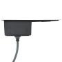 Fregadero de cocina hecho a mano acero inoxidable de vidaXL, Fregaderos - Ref: Foro24-145080, Precio: 173,57 €, Descuento: %