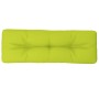 Cojín para sofá de palets de tela verde claro 120x40x12 cm en Decoración | Comprar online en Foru.es