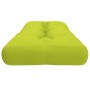 Cojín para sofá de palets de tela verde claro 120x40x12 cm en Decoración | Comprar online en Foru.es