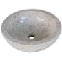 Lavabo de mármol 40 cm color crema de vidaXL, Lavabos - Ref: Foro24-242673, Precio: 138,50 €, Descuento: %