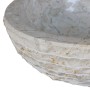 Lavabo de mármol 40 cm color crema de vidaXL, Lavabos - Ref: Foro24-242673, Precio: 138,50 €, Descuento: %