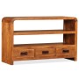 Mueble de TV madera maciza acacia 90x30x55 cm de vidaXL, Muebles TV - Ref: Foro24-244681, Precio: 267,58 €, Descuento: %