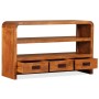 Mueble de TV madera maciza acacia 90x30x55 cm de vidaXL, Muebles TV - Ref: Foro24-244681, Precio: 267,58 €, Descuento: %