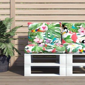 Cojines para palés 2 unidades tela Oxford multicolor en Decoración | Comprar online en Foru.es