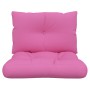 Cojines para palés 2 unidades tela Oxford rosa en Decoración | Comprar online en Foru.es