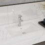 Lavabo rectangular de cerámica hueco de grifo/desagüe blanco de vidaXL, Lavabos - Ref: Foro24-141932, Precio: 66,48 €, Descue...