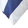Cojines para palés 3 piezas tela Oxford azul y blanco a rayas en Decoración | Comprar online en Foru.es