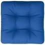 Cojín para sofá de palets de tela azul royal en Decoración | Comprar online en Foru.es