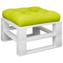 Cojín para sofá de palets de tela verde claro 58x58x10 cm en Decoración | Comprar online en Foru.es