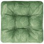 Cojín para palés tela Oxford estampado de hojas 58x58x10 cm en Decoración | Comprar online en Foru.es