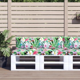 Cojines para palés 2 unidades tela Oxford multicolor en Decoración | Comprar online en Foru.es