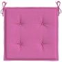 Cojines de silla de jardín 2 uds tela rosa 40x40x4 cm en Decoración | Comprar online en Foru.es