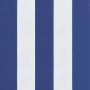 Cojines silla jardín 4 uds tela a rayas azul y blanco 50x50x4cm en Decoración | Comprar online en Foru.es