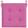Cojines para silla de jardín 4 uds tela rosa 50x50x4 cm en Decoración | Comprar online en Foru.es