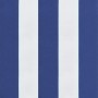 Cojín banco jardín tela Oxford a rayas azul y blanco 120x50x4cm en Decoración | Comprar online en Foru.es