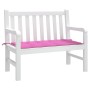 Almohadilla para Silla Liso Rosa 120 x 50 x 3 cm Tela Oxford en Decoración | Comprar online en Foru.es