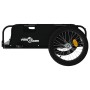 Remolque para bicicletas hierro y tela Oxford negro de vidaXL, Remolques para bicicletas - Ref: Foro24-94178, Precio: 96,13 €...