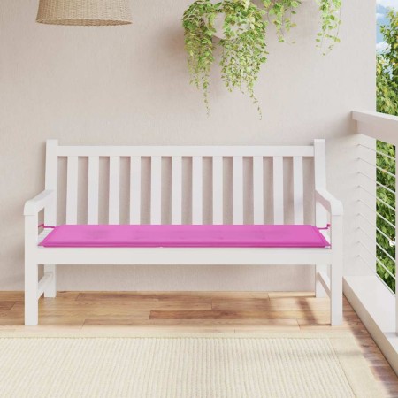 Cojín para banco de jardín tela Oxford rosa 150x50x4 cm en Decoración | Comprar online en Foru.es