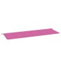 Cojín para banco de jardín tela Oxford rosa 150x50x4 cm en Decoración | Comprar online en Foru.es