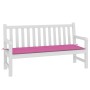 Cojín para banco de jardín tela Oxford rosa 150x50x4 cm en Decoración | Comprar online en Foru.es