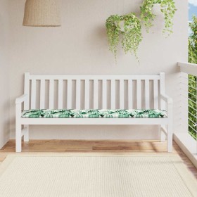 Cojín de banco de jardín Verde 180 x 50 x 4 cm Tela Oxford en Decoración | Comprar online en Foru.es