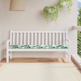 Cojín de banco de jardín Verde 180 x 50 x 4 cm Tela Oxford en Decoración | Comprar online en Foru.es