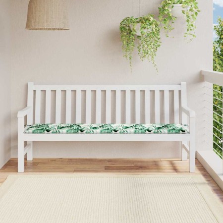 Cojín de banco de jardín Verde 180 x 50 x 4 cm Tela Oxford en Decoración | Comprar online en Foru.es