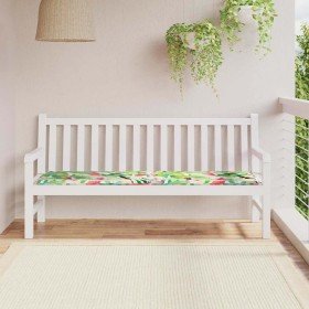 Cojín de Banco Floral Multicolor 150 x 50 x 3 cm Tela Oxford en Decoración | Comprar online en Foru.es
