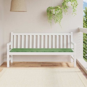 Cojín de banco de jardín Verde 180 x 50 x 4 cm Tela Oxford en Decoración | Comprar online en Foru.es