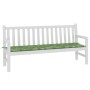 Cojín de banco de jardín Verde 180 x 50 x 4 cm Tela Oxford en Decoración | Comprar online en Foru.es