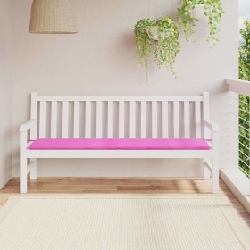 Cojín de banco de jardín Rosa 180 x 50 x 4 cm Tela Oxford en Decoración | Comprar online en Foru.es
