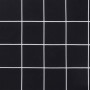 Cojín para banco de jardín tela a cuadros negro 200x50x4 cm en Decoración | Comprar online en Foru.es