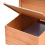 Gallinero madera maciza pino y abeto 170x81x110 cm de vidaXL, Jaulas y habitáculos para animales pequeños - Ref: Foro24-17064...